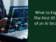 what to expect first 90 days AI strategy